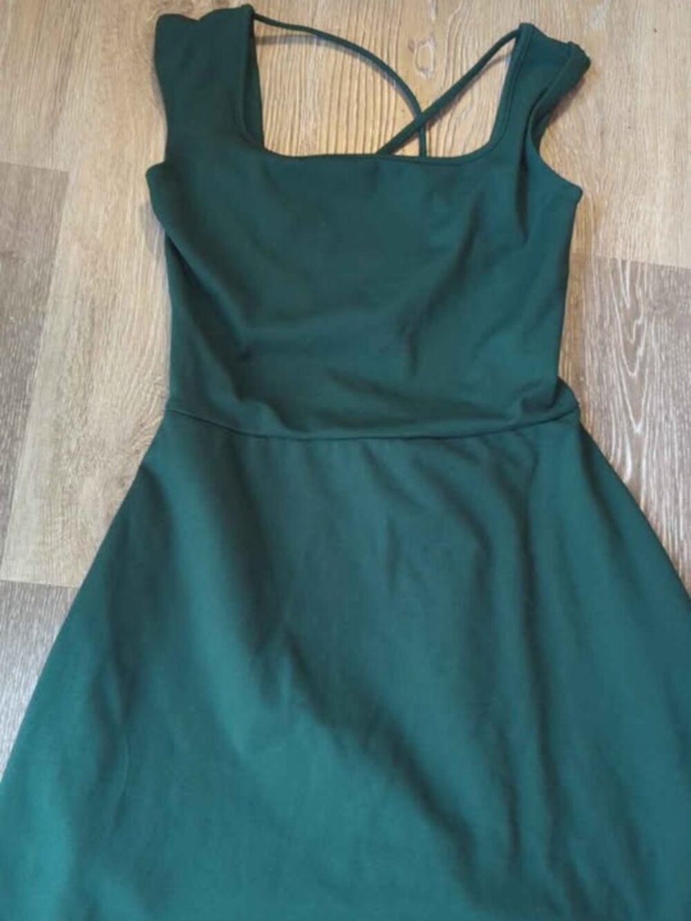 Wild Fable ButterBliss Dark Green Skort Dress XXS